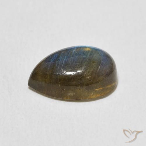 Labradorite Gemstone in 12 x 8 mm (calibrated) Size for Sale, Labradorite Stone in Multicolor Color