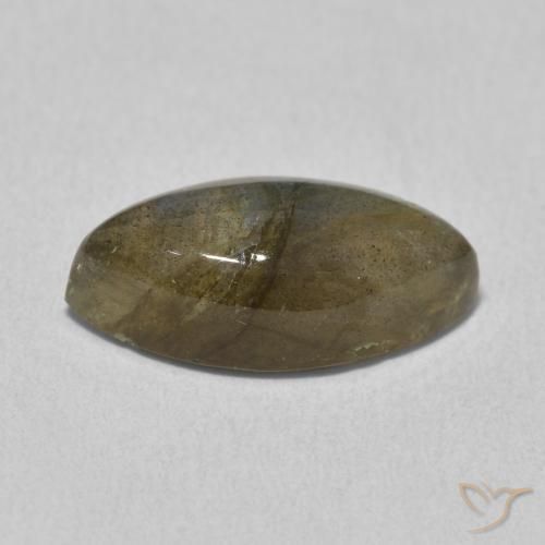Labradorite Gemstone in 16 x 8 mm (calibrated) Size for Sale, Labradorite Stone in Multicolor Color
