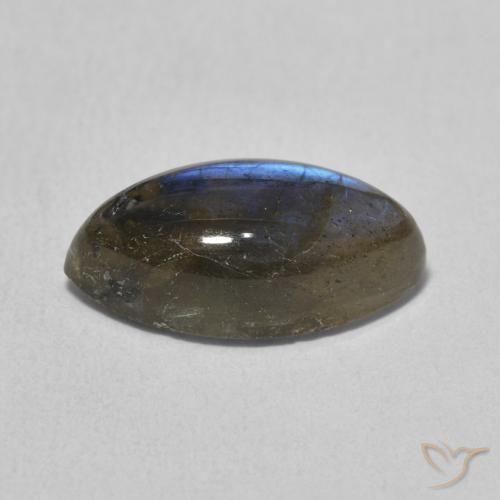 Labradorite Gemstone in 16 x 8 mm (calibrated) Size for Sale, Labradorite Stone in Multicolor Color