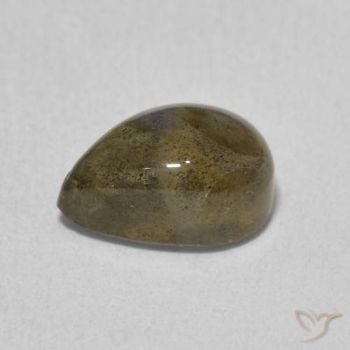Labradorite Gemstone in 9.8 x 6.7 mm Size for Sale, Labradorite Stone in Multicolor Color