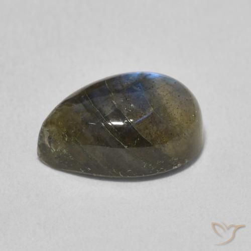 Labradorite Gemstone in 12 x 8 mm (calibrated) Size for Sale, Labradorite Stone in Multicolor Color