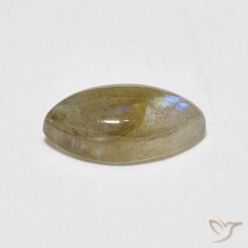 Labradorite Gemstone in 12 x 6 mm (calibrated) Size for Sale, Labradorite Stone in Multicolor Color