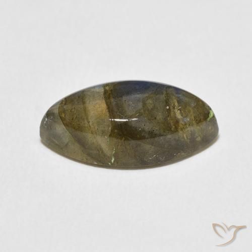 Labradorite Gemstone in 16 x 8 mm (calibrated) Size for Sale, Labradorite Stone in Multicolor Color