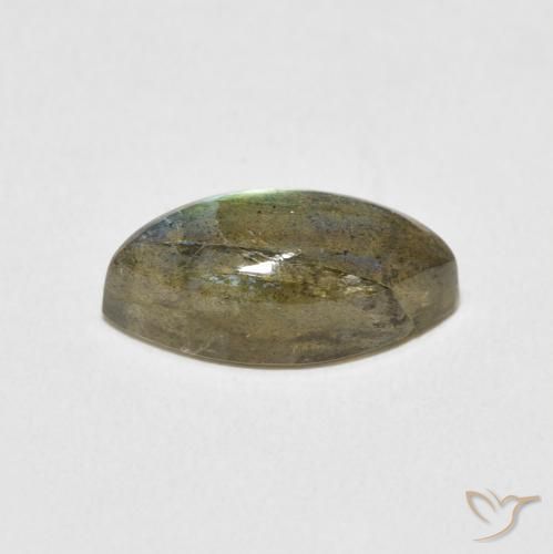 Labradorite Gemstone in 14 x 7 mm (calibrated) Size for Sale, Labradorite Stone in Multicolor Color