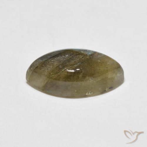 Labradorite Gemstone in 16 x 8 mm (calibrated) Size for Sale, Labradorite Stone in Multicolor Color