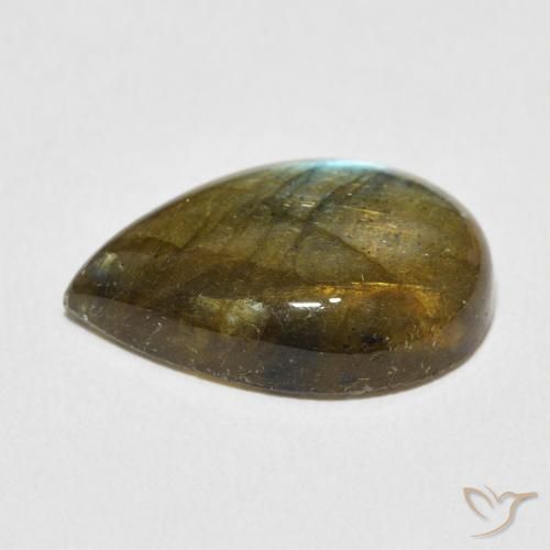 Labradorite Gemstone in 18 x 13 mm (calibrated) Size for Sale, Labradorite Stone in Multicolor Color