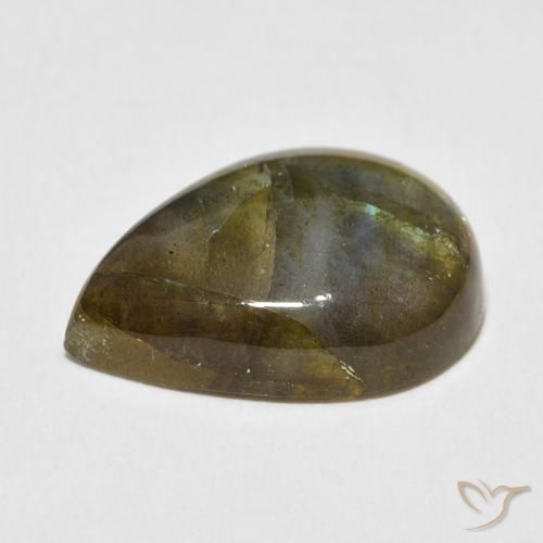 Labradorite Gemstone in 18 x 13 mm (calibrated) Size for Sale, Labradorite Stone in Multicolor Color