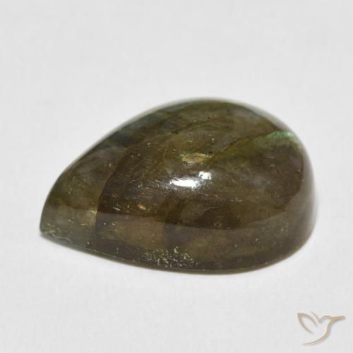Labradorite Gemstone in 18 x 13 mm (calibrated) Size for Sale, Labradorite Stone in Multicolor Color