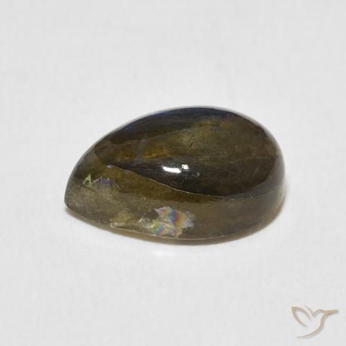 Labradorite Gemstone in 12 x 8 mm (calibrated) Size for Sale, Labradorite Stone in Multicolor Color
