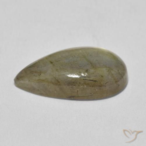 Labradorite Gemstone in 17.8 x 10.2 mm Size for Sale, Labradorite Stone in Multicolor Color