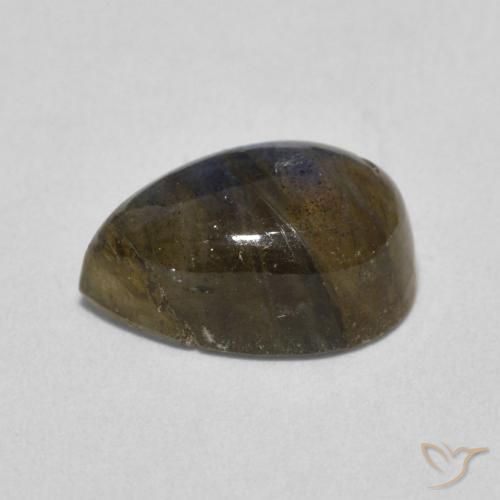 Labradorite Gemstone in 12 x 8 mm (calibrated) Size for Sale, Labradorite Stone in Multicolor Color