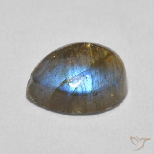Labradorite Gemstone in 11 x 9 mm (calibrated) Size for Sale, Labradorite Stone in Multicolor Color