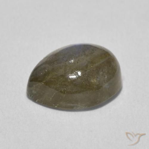 Labradorite Gemstone in 11 x 9 mm (calibrated) Size for Sale, Labradorite Stone in Multicolor Color