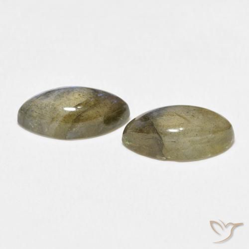 Labradorite Gemstones in 12.2 x 6.3 mm Size for Sale, Labradorite Stones in Multicolor Color