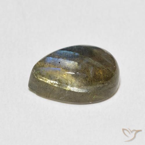 Labradorite Gemstone in 12 x 8 mm (calibrated) Size for Sale, Labradorite Stone in Multicolor Color