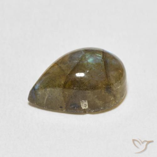 Labradorite Gemstone in 12 x 8 mm (calibrated) Size for Sale, Labradorite Stone in Multicolor Color