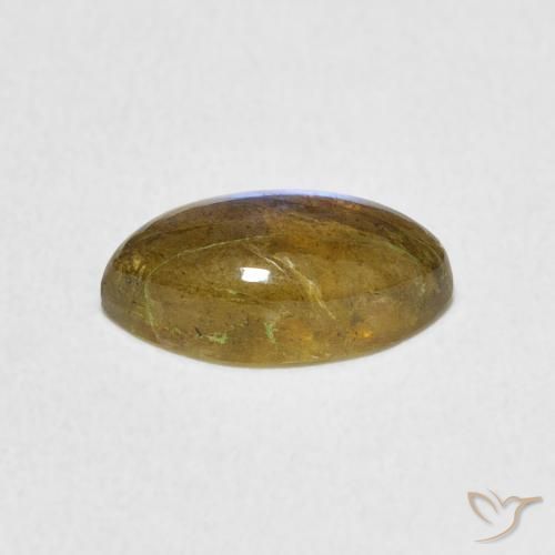 Labradorite Gemstone in 10.2 x 5.3 mm Size for Sale, Labradorite Stone in Multicolor Color