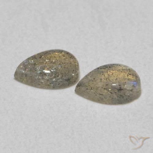 Labradorite Gemstones in 6 x 4 mm (calibrated) Size for Sale, Labradorite Stones in Multicolor Color