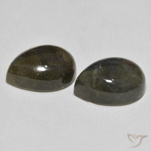 Labradorite Gemstones in 16 x 12 mm (calibrated) Size for Sale, Labradorite Stones in Multicolor Color