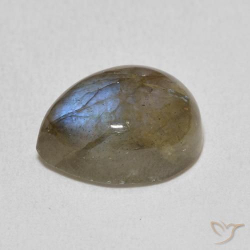 Labradorite Gemstone in 11 x 9 mm (calibrated) Size for Sale, Labradorite Stone in Multicolor Color