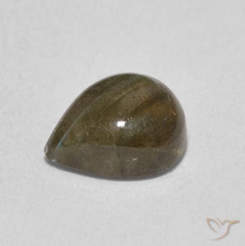 Labradorite Gemstone in 8.6 x 6.8 mm Size for Sale, Labradorite Stone in Multicolor Color