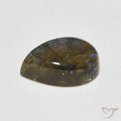 Labradorite Gemstone in 12 x 8 mm (calibrated) Size for Sale, Labradorite Stone in Multicolor Color