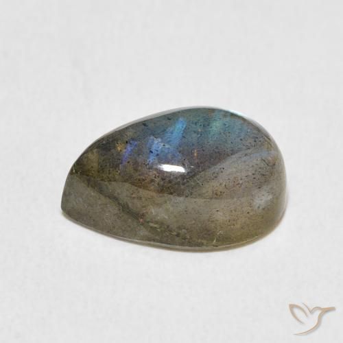 Labradorite Gemstone in 12 x 8 mm (calibrated) Size for Sale, Labradorite Stone in Multicolor Color