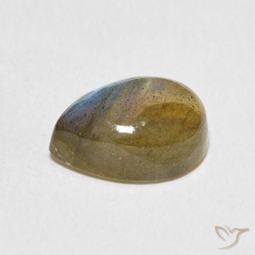 Labradorite Gemstone in 10 x 7 mm (calibrated) Size for Sale, Labradorite Stone in Multicolor Color
