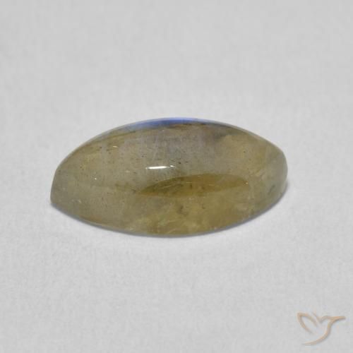 Labradorite Gemstone in 12 x 6 mm (calibrated) Size for Sale, Labradorite Stone in Multicolor Color