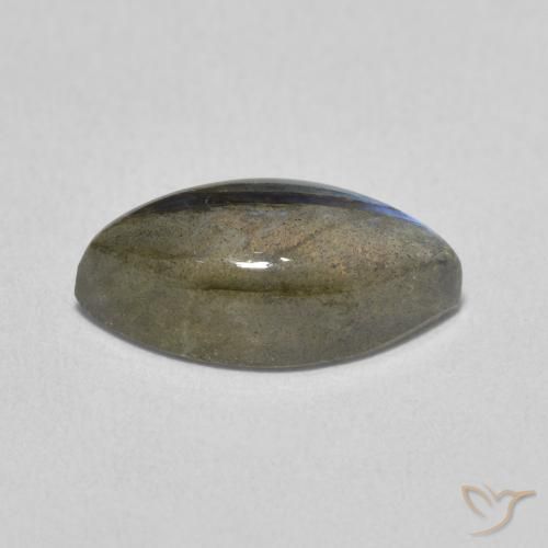 Labradorite Gemstone in 14 x 7 mm (calibrated) Size for Sale, Labradorite Stone in Multicolor Color