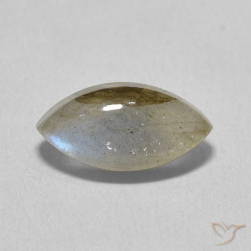 2.43ct Natural Multicolor Labradorite, Marquise, Translucent