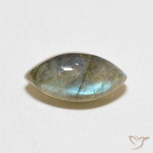 4.20ct Natural Multicolor Labradorite, Marquise, Translucent