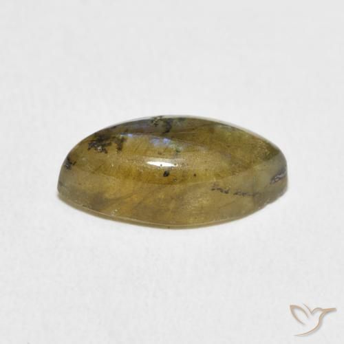 Labradorite Gemstone in 14 x 7 mm (calibrated) Size for Sale, Labradorite Stone in Multicolor Color