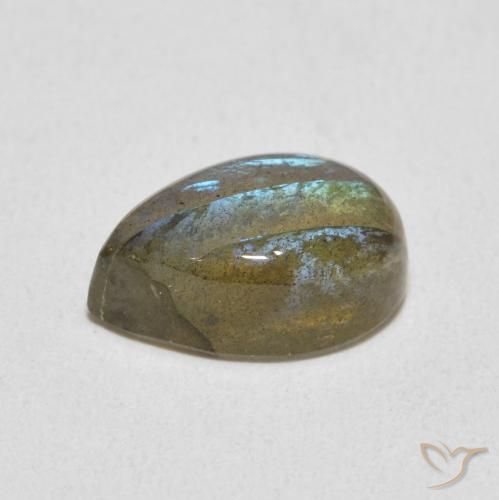 Labradorite Gemstone in 12 x 8 mm (calibrated) Size for Sale, Labradorite Stone in Multicolor Color