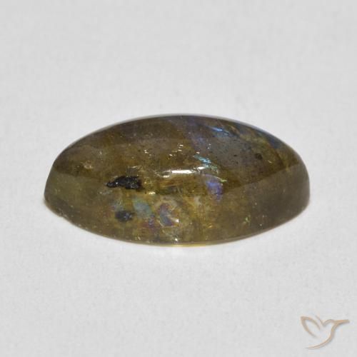 Labradorite Gemstone in 16 x 8 mm (calibrated) Size for Sale, Labradorite Stone in Multicolor Color