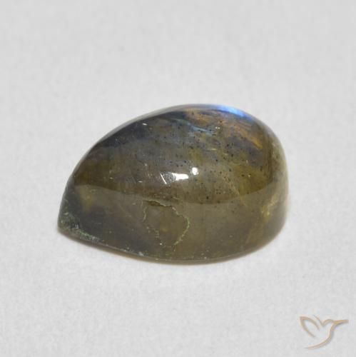 Labradorite Gemstone in 10 x 7 mm (calibrated) Size for Sale, Labradorite Stone in Multicolor Color