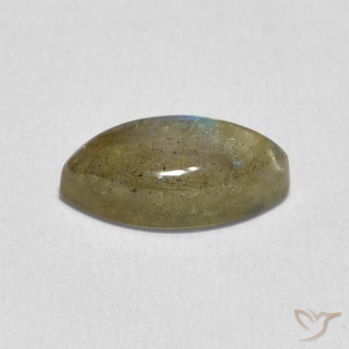 Labradorite Gemstone in 12 x 6 mm (calibrated) Size for Sale, Labradorite Stone in Multicolor Color