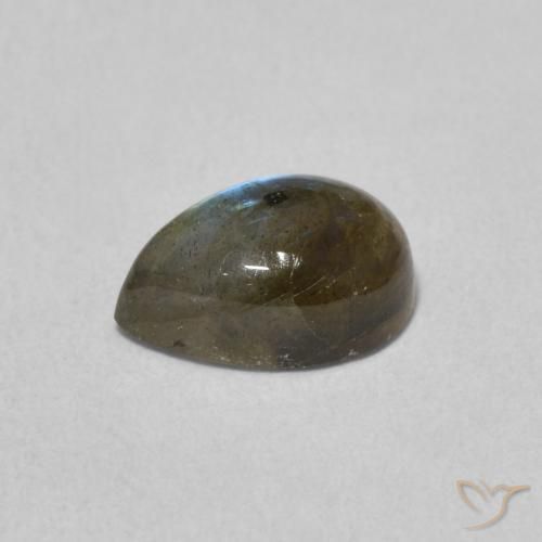 Labradorite Gemstone in 9 x 6 mm (calibrated) Size for Sale, Labradorite Stone in Multicolor Color