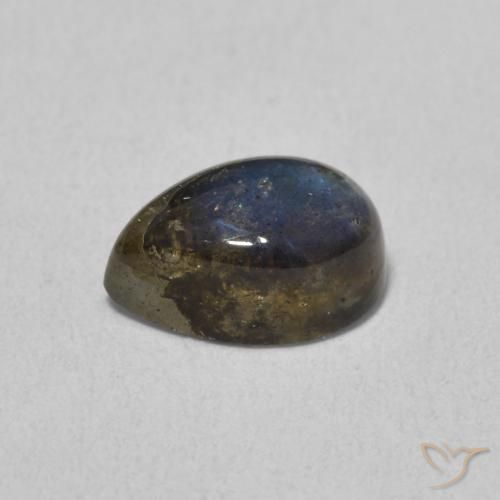 Labradorite Gemstone in 9 x 6 mm (calibrated) Size for Sale, Labradorite Stone in Multicolor Color
