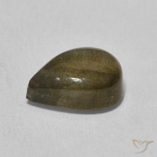 Labradorite Gemstone in 10.2 x 7.4 mm Size for Sale, Labradorite Stone in Multicolor Color