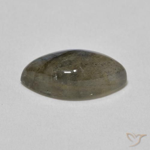 Labradorite Gemstone in 14 x 7 mm (calibrated) Size for Sale, Labradorite Stone in Multicolor Color