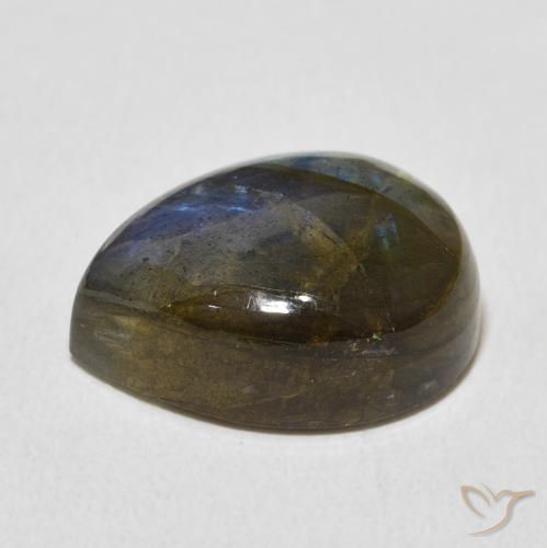 Labradorite Gemstone in 16 x 12 mm (calibrated) Size for Sale, Labradorite Stone in Multicolor Color