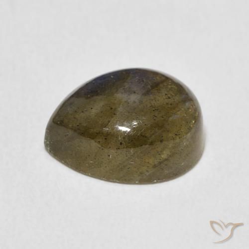 Labradorite Gemstone in 11 x 9 mm (calibrated) Size for Sale, Labradorite Stone in Multicolor Color