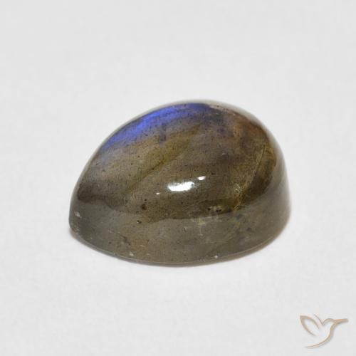 Labradorite Gemstone in 11 x 9 mm (calibrated) Size for Sale, Labradorite Stone in Multicolor Color