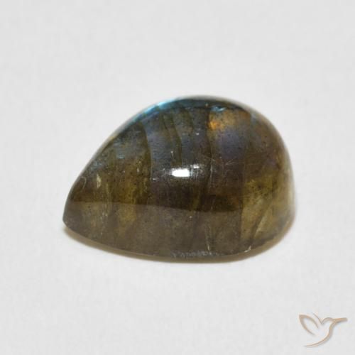 Labradorite Gemstone in 12 x 10 mm (calibrated) Size for Sale, Labradorite Stone in Multicolor Color
