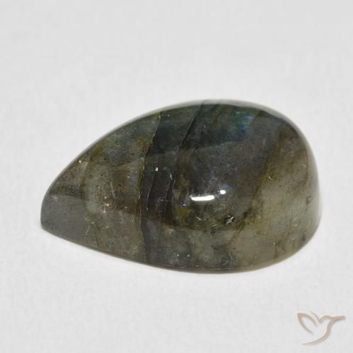 Labradorite Gemstone in 18 x 13 mm (calibrated) Size for Sale, Labradorite Stone in Multicolor Color