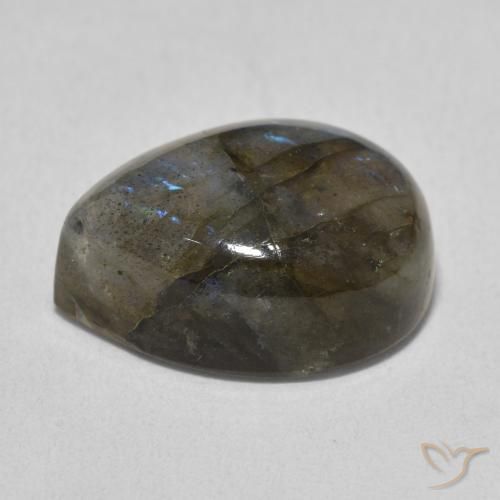 Labradorite Gemstone in 16 x 12 mm (calibrated) Size for Sale, Labradorite Stone in Multicolor Color