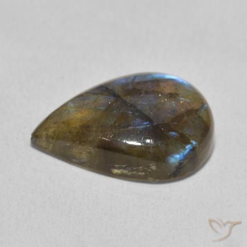 Labradorite Gemstone in 16 x 12 mm (calibrated) Size for Sale, Labradorite Stone in Multicolor Color