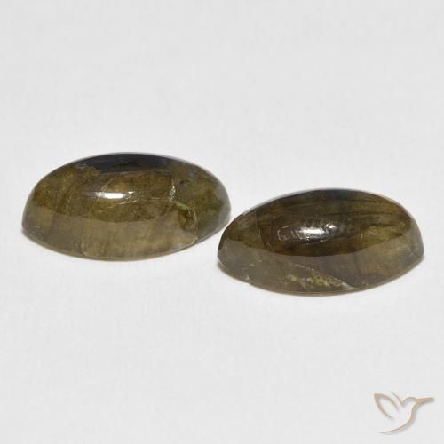Labradorite Gemstones in 16 x 8 mm (calibrated) Size for Sale, Labradorite Stones in Multicolor Color