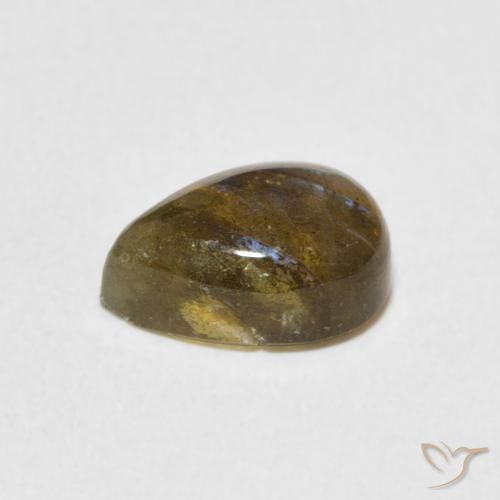 Labradorite Gemstone in 9.2 x 6.3 mm Size for Sale, Labradorite Stone in Multicolor Color